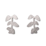 Pendientes Botanik Hojas Color Plata Presión T. Única-216625 Pendientes Botanik Hojas Color Plata Presión T. Única-216625 0